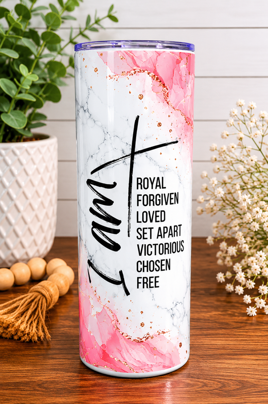I am - Stainless Steel Tumbler