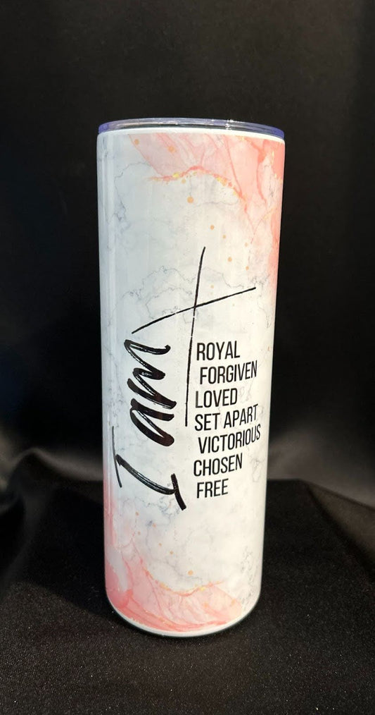 I am - Stainless Steel Tumbler