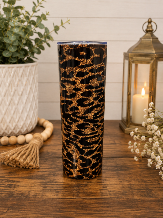 Cheetah - Stainless Steel Tumbler