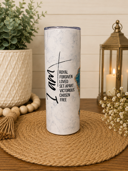 I am - Stainless Steel Tumbler