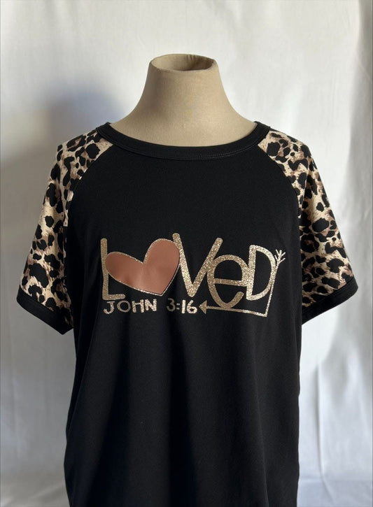 Loved - T-Shirt, Black